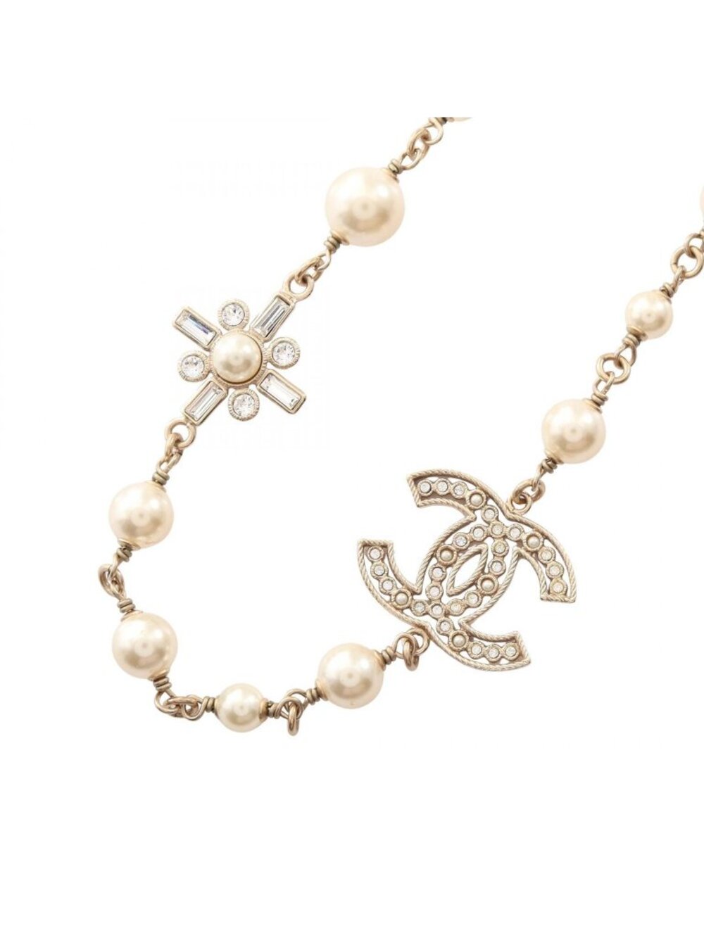 Chanel Necklace CC Logo